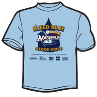 Bleed Blue Blood Drive T-shirt Bleed Blue Blood Drive T-shirt